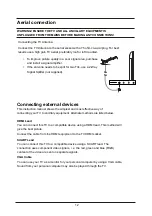 Предварительный просмотр 13 страницы Cello C16100F-LED User Manual