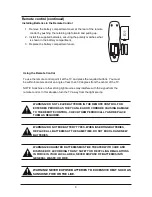 Preview for 12 page of Cello C1697F User Manual