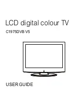 Preview for 1 page of Cello C1975DVB V5 User Manual