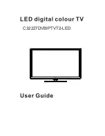 Preview for 1 page of Cello C32227DVBIPTVT2-LED User Manual