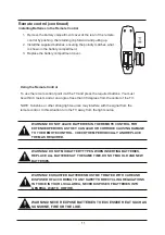 Preview for 12 page of Cello C32ZFCHAM-LED User Manual