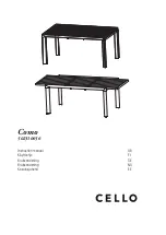 Предварительный просмотр 1 страницы Cello Como 502310656 Instruction Manual