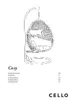 Cello Cosy Instruction Manual preview