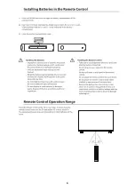 Предварительный просмотр 9 страницы Cello F4020FR User Manual