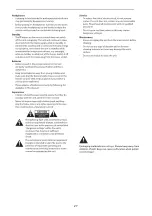 Предварительный просмотр 30 страницы Cello F4020FR User Manual