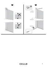 Preview for 9 page of Cello Lawrence 80 x 80 Instruction Manual