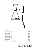 Предварительный просмотр 1 страницы Cello Noise Instruction Manual