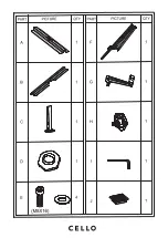 Preview for 3 page of Cello Paris Instruction Manual