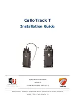 Preview for 1 page of Cellocator CelloTrack T Installation Manual