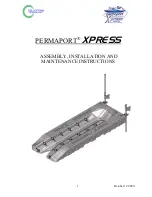 Cellofoam PERMAPORT XPRESS Assembly, Installation And Maintenance Instructions preview