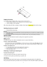 Предварительный просмотр 8 страницы Cellon Communications Technology C700TV User Manual