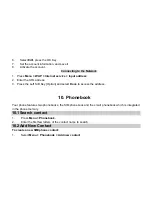 Preview for 13 page of Cellon Communications Technology PCD1030 User Manual