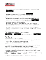 Preview for 8 page of Celltrend BTF-S1A1X User Manual