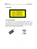 Preview for 5 page of Celluon LASERKEY CL800BT User Manual