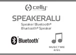 Предварительный просмотр 1 страницы Celly SPEAKERALU Manual