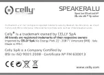 Предварительный просмотр 16 страницы Celly SPEAKERALU Manual