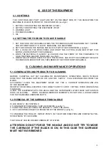 Preview for 13 page of Celme GPR 350 MN Installation - Use - Maintenance