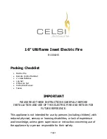 Celsi B-1001645 User Manual preview