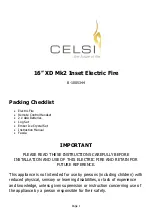 Celsi B-1005344 Manual preview