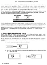 Preview for 10 page of Celsi B-160940 Homeowner'S Instructions & Operating Manual