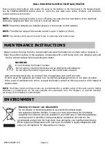 Preview for 12 page of Celsi B-160940 Homeowner'S Instructions & Operating Manual