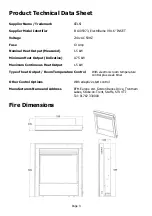 Preview for 3 page of Celsi Electriflame VR B-1005973 Manual