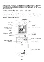 Preview for 8 page of Celsi ULTIFLAME B-1004553 Manual