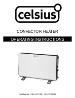 Preview for 1 page of Celsius CELCV210R Operating Instructions