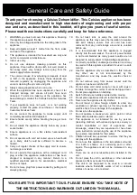 Preview for 2 page of Celsius CELDH110 Operating Instructions Manual