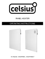 Celsius CELEPANEL Operating Instructions Manual preview