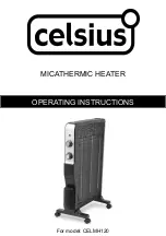 Celsius CELMH120 Operating Instructionsc preview