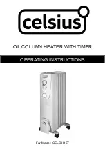 Предварительный просмотр 1 страницы Celsius CELOH15T Operating Instructions Manual