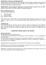 Preview for 5 page of Celsius CELOH15T Operating Instructions Manual