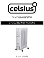 Preview for 1 page of Celsius CELOH20M Operating Instructions