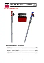 Предварительный просмотр 52 страницы CELTIPOL CHL-400 Technical Manual