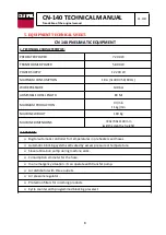 Preview for 8 page of CELTIPOL CN-140 Technical Manual