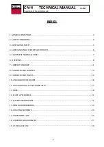 Preview for 2 page of CELTIPOL CN-4 Technical Manual