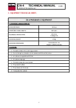 Preview for 7 page of CELTIPOL CN-4 Technical Manual