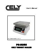 Cely PS-50 Series User Manual предпросмотр