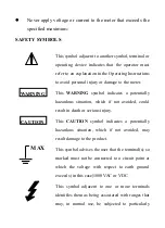 Preview for 3 page of CEM 9915 Operating Instruction