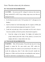 Preview for 14 page of CEM 9915 Operating Instruction