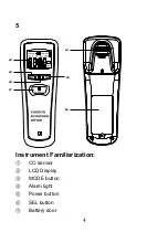 Preview for 4 page of CEM CO-181 Instruction Sheet