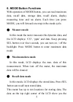 Preview for 5 page of CEM CO-181 Instruction Sheet