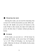 Предварительный просмотр 8 страницы CEM CO-181 Instruction Sheet