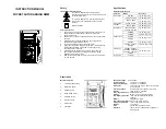 Preview for 1 page of CEM DT-111 Instruction Manual