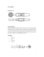 CEM DT-186 User Manual предпросмотр