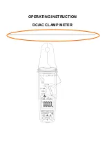 Предварительный просмотр 1 страницы CEM DT-337 Operating Instruction