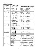 Preview for 5 page of CEM DT-337 Operating Instruction