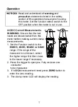 Предварительный просмотр 8 страницы CEM DT-337 Operating Instruction