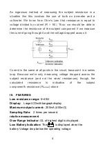 Предварительный просмотр 5 страницы CEM DT-5302 Instruction Manual